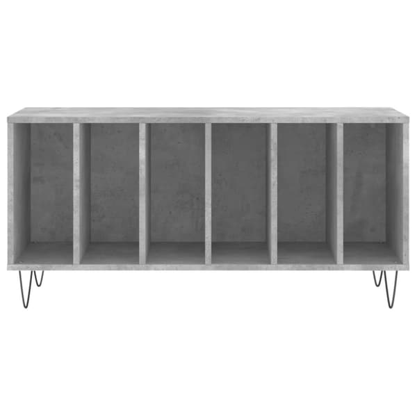 vidaXL vinylskab 100x38x48 cm konstrueret træ betongrå