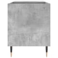 Miniatyrbilde 5 av 9: vidaXL Hifi-benk betonggrå 84,5x38x48 cm konstruert tre