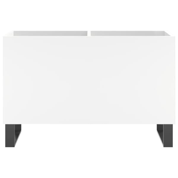 vidaXL Hifi-benk hvit 74,5x38x48 cm konstruert tre