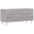 Pikkukuva 6 / 9: vidaXL LP-levyjen säilytyskaappi harmaa Sonoma 100x38x48 cm puu