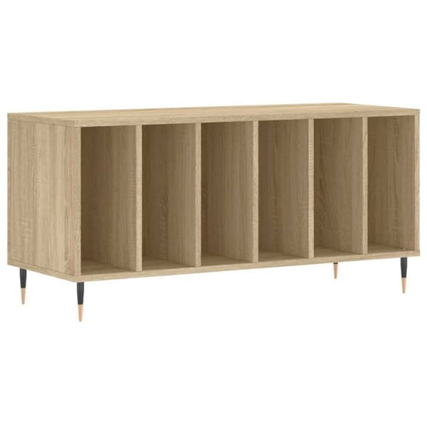 vidaXL vinylskab 100x38x48 cm konstrueret træ sonoma-eg