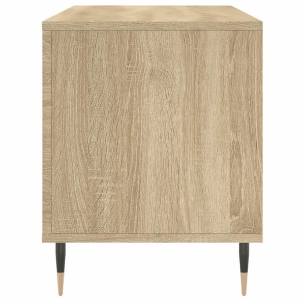 vidaXL vinylskab 100x38x48 cm konstrueret træ sonoma-eg