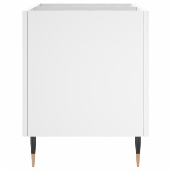 vidaXL vinylskab 74,5x38x48 cm konstrueret træ hvid