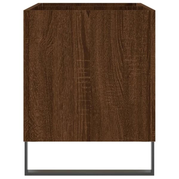 vidaXL vinylskab 74,5x38x48 cm konstrueret træ brun egetræsfarve