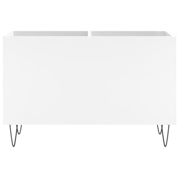 vidaXL vinylskab 74,5x38x48 cm konstrueret træ hvid