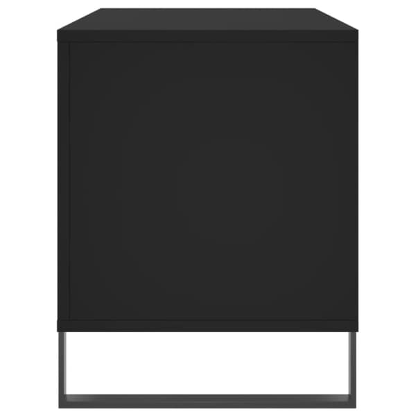 vidaXL vinylskab 100x38x48 cm konstrueret træ sort
