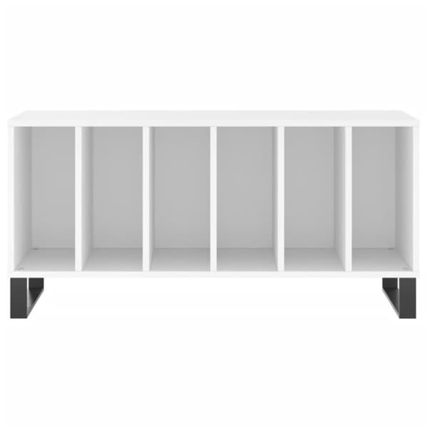 vidaXL vinylskab 100x38x48 cm konstrueret træ hvid
