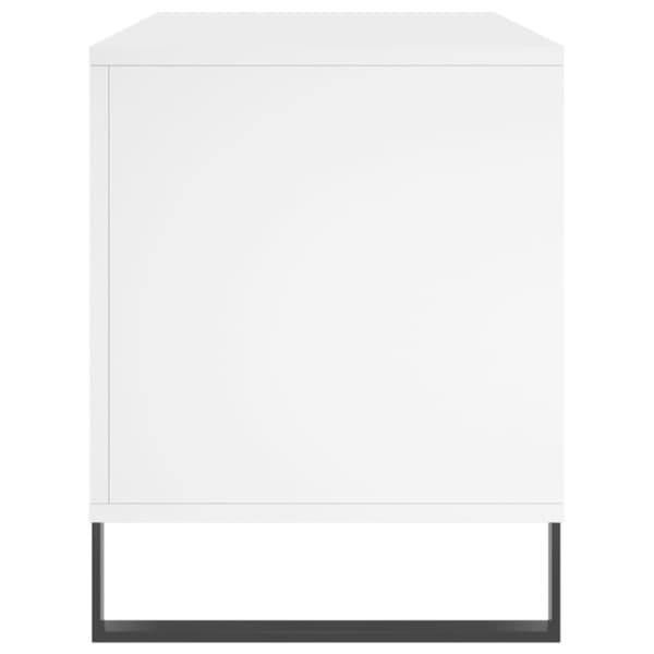 vidaXL vinylskab 100x38x48 cm konstrueret træ hvid