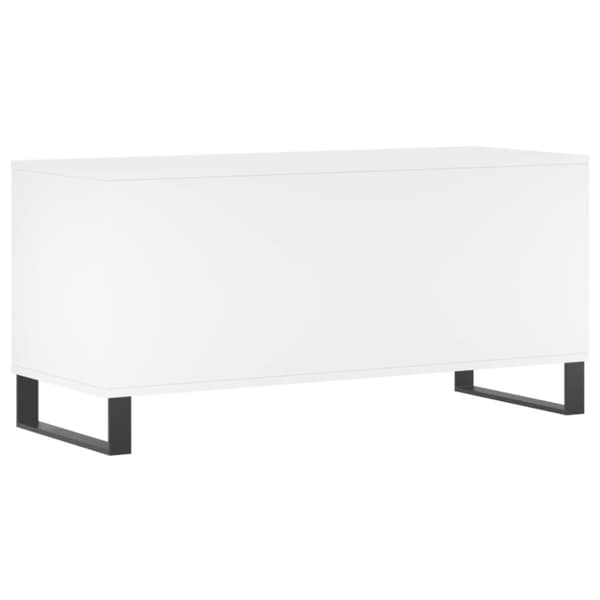 vidaXL vinylskab 100x38x48 cm konstrueret træ hvid