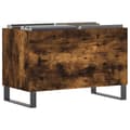 Miniatyrbilde 3 av 9: vidaXL Hifi-benk røkt eik 74,5x38x48 cm konstruert tre