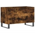 Miniatyrbilde 6 av 9: vidaXL Hifi-benk røkt eik 74,5x38x48 cm konstruert tre