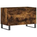 Miniatyrbilde 1 av 9: vidaXL Hifi-benk røkt eik 74,5x38x48 cm konstruert tre