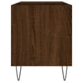 Miniatyrbilde 5 av 9: vidaXL Hifi-benk brun eik 85x38x48 cm konstruert tre