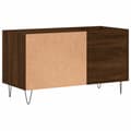 Miniatyrbilde 6 av 9: vidaXL Hifi-benk brun eik 85x38x48 cm konstruert tre