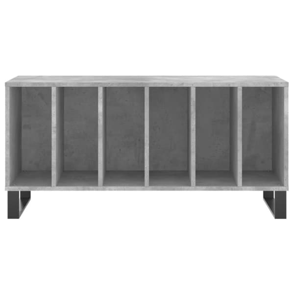 vidaXL vinylskab 100x38x48 cm konstrueret træ betongrå