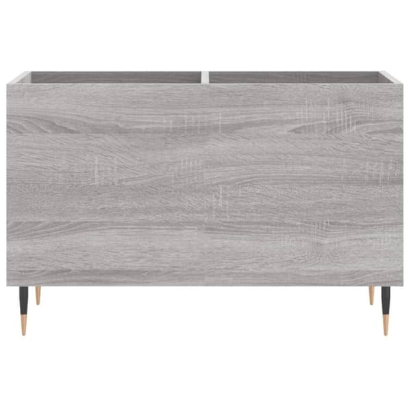 vidaXL Stereobänk grå sonoma 74,5x38x48 cm konstruerat trä