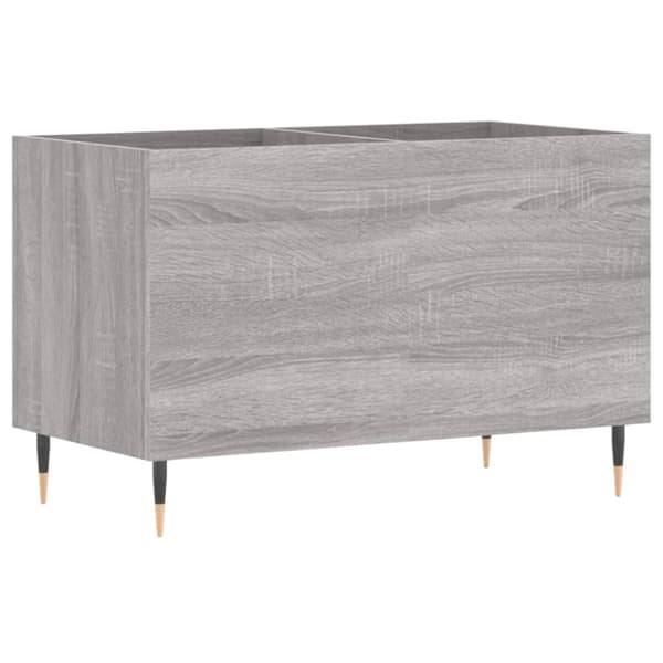 vidaXL Stereobänk grå sonoma 74,5x38x48 cm konstruerat trä