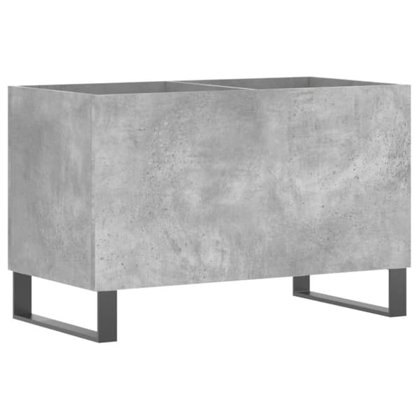 vidaXL Stereobänk betonggrå 74,5x38x48 cm konstruerat trä