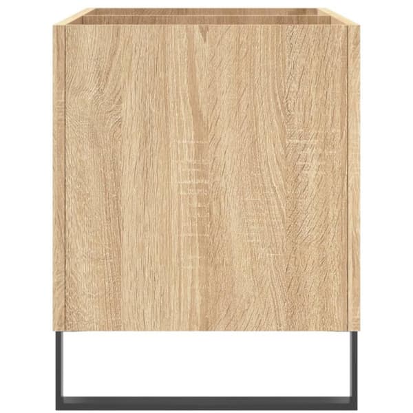 vidaXL Stereobänk sonoma-ek 74,5x38x48 cm konstruerat trä