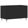Miniatyrbilde 1 av 9: vidaXL Hifi-benk svart 74,5x38x48 cm konstruert tre