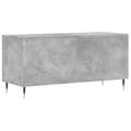 Miniatyrbilde 6 av 9: vidaXL Hifi-benk betonggrå 100x38x48 cm konstruert tre