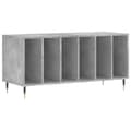 Miniatyrbilde 1 av 9: vidaXL Hifi-benk betonggrå 100x38x48 cm konstruert tre