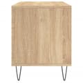 Miniatyrbilde 5 av 9: vidaXL Hifi-benk sonoma eik 100x38x48 cm konstruert tre