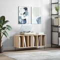 Miniatyrbilde 2 av 9: vidaXL Hifi-benk sonoma eik 100x38x48 cm konstruert tre