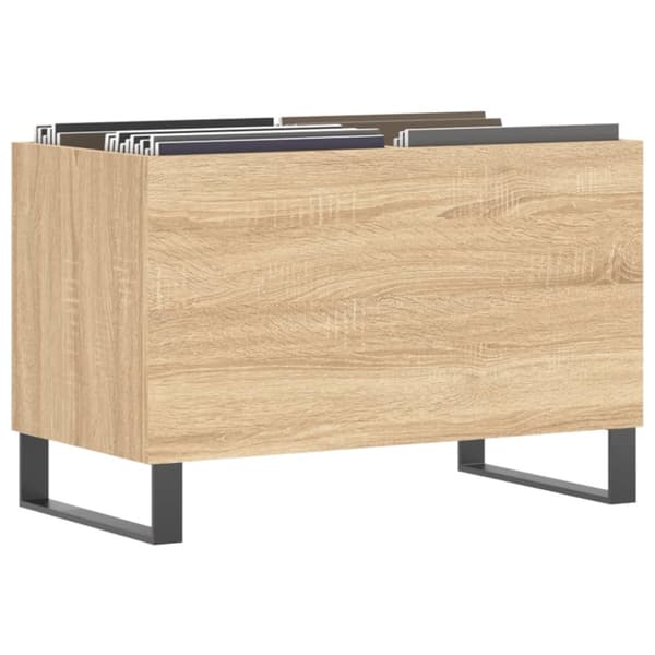vidaXL vinylskab 74,5x38x48 cm konstrueret træ sonoma-eg