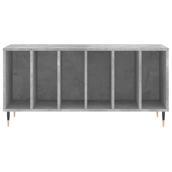 vidaXL vinylskab 100x38x48 cm konstrueret træ betongrå