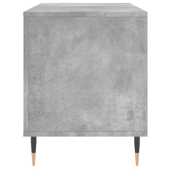 vidaXL vinylskab 100x38x48 cm konstrueret træ betongrå