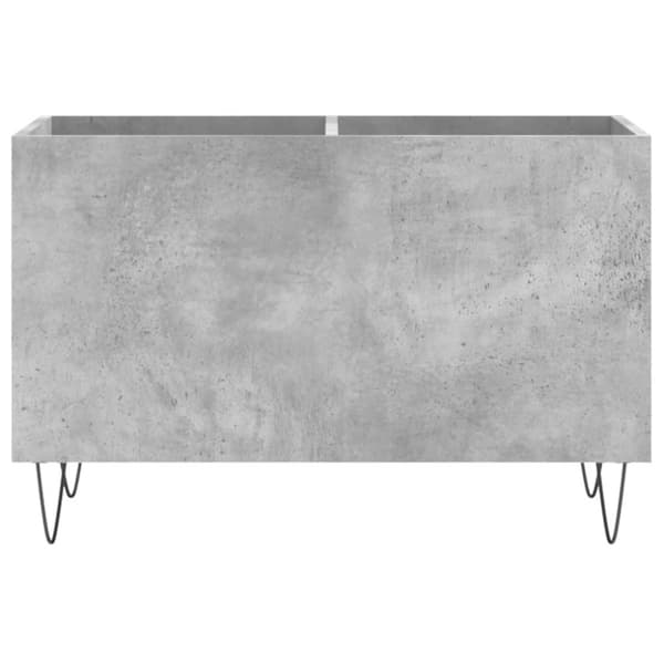 vidaXL Stereobänk betonggrå 74,5x38x48 cm konstruerat trä