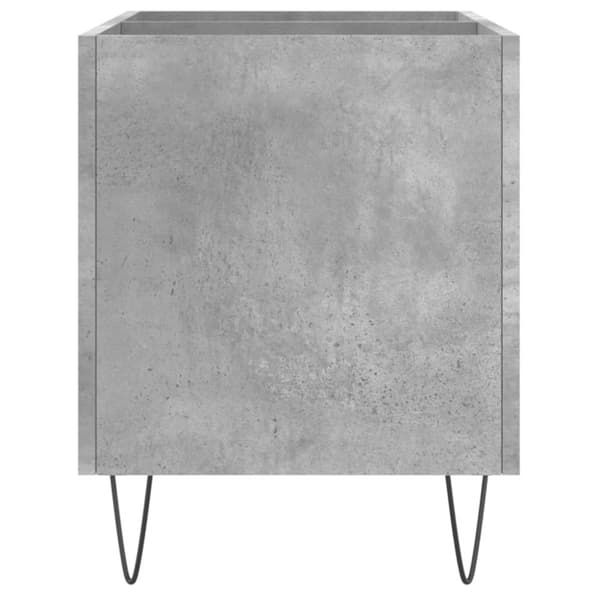 vidaXL Stereobänk betonggrå 74,5x38x48 cm konstruerat trä