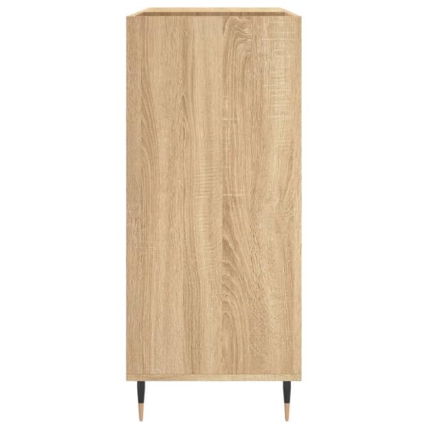 vidaXL Stereobänk sonoma-ek 84,5x38x89 cm konstruerat trä