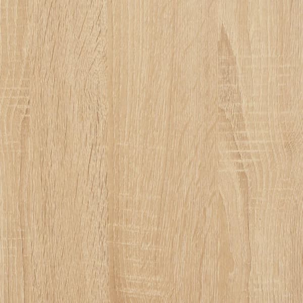 vidaXL Stereobänk sonoma-ek 84,5x38x89 cm konstruerat trä