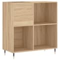 Miniatyrbillede 1 af 11: vidaXL vinylskab 84,5x38x39 cm konstrueret træ sonoma-eg