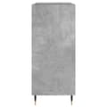Miniatyrbilde 4 av 11: vidaXL Hifi-benk betonggrå 84,5x38x89 cm konstruert tre