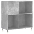 Miniatyrbilde 1 av 11: vidaXL Hifi-benk betonggrå 84,5x38x89 cm konstruert tre