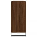Pikkukuva 4 / 11: vidaXL LP-levyjen säilytyskaappi ruskea tammi 84,5x38x89 cm puu