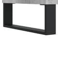 Miniatyrbilde 7 av 11: vidaXL Hifi-benk betonggrå 84,5x38x89 cm konstruert tre