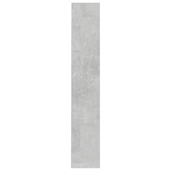 CD-hyllor 2 st betonggrå 21x16x93,5 cm konstruerat trä