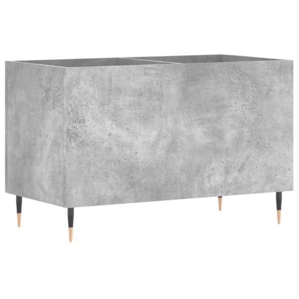 Stereobänk betonggrå 74,5x38x48 cm konstruerat trä
