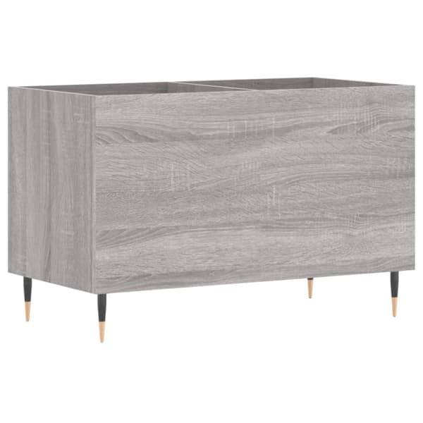 vinylskab 74,5x38x48 cm konstrueret træ grå sonoma-eg
