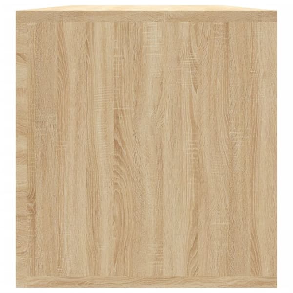 Vinylhylla sonoma-ek 71x34x36 cm konstruerat trä