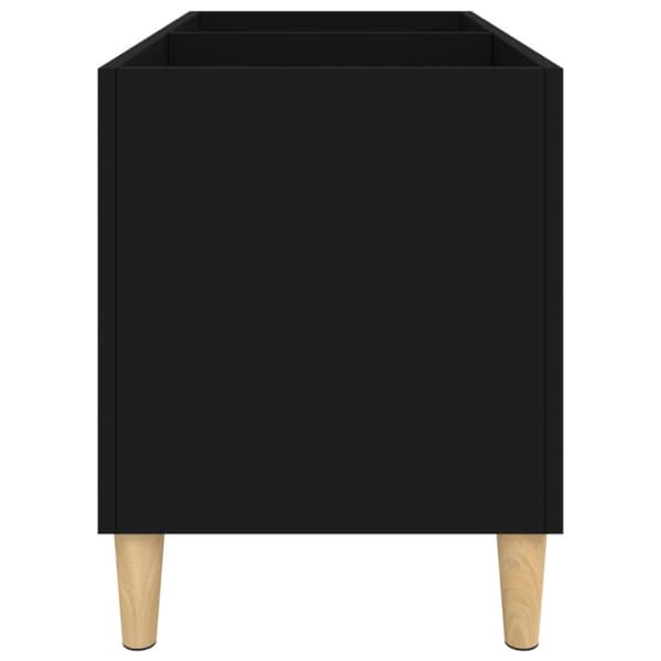 vinylskab 74,5x38x48 cm konstrueret træ sort