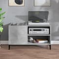 Miniatyrbillede 3 af 8: vinylskab 84,5x38x48 cm konstrueret træ betongrå