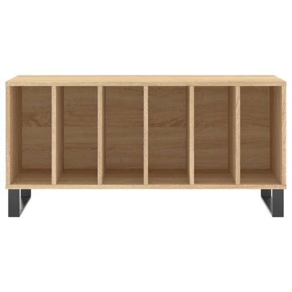 vinylskab 100x38x48 cm konstrueret træ sonoma-eg