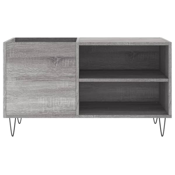 vinylskab 85x38x48 cm konstrueret træ grå sonoma-eg