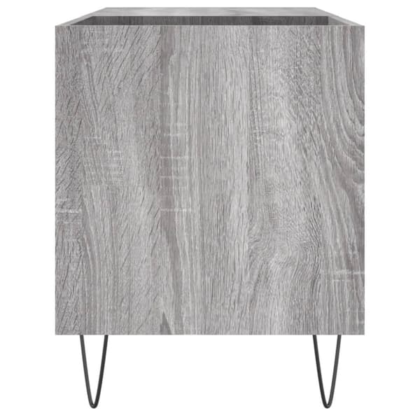 vinylskab 85x38x48 cm konstrueret træ grå sonoma-eg