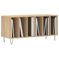 Miniatyrbillede 3 af 9: vinylskab 100x38x48 cm konstrueret træ sonoma-eg